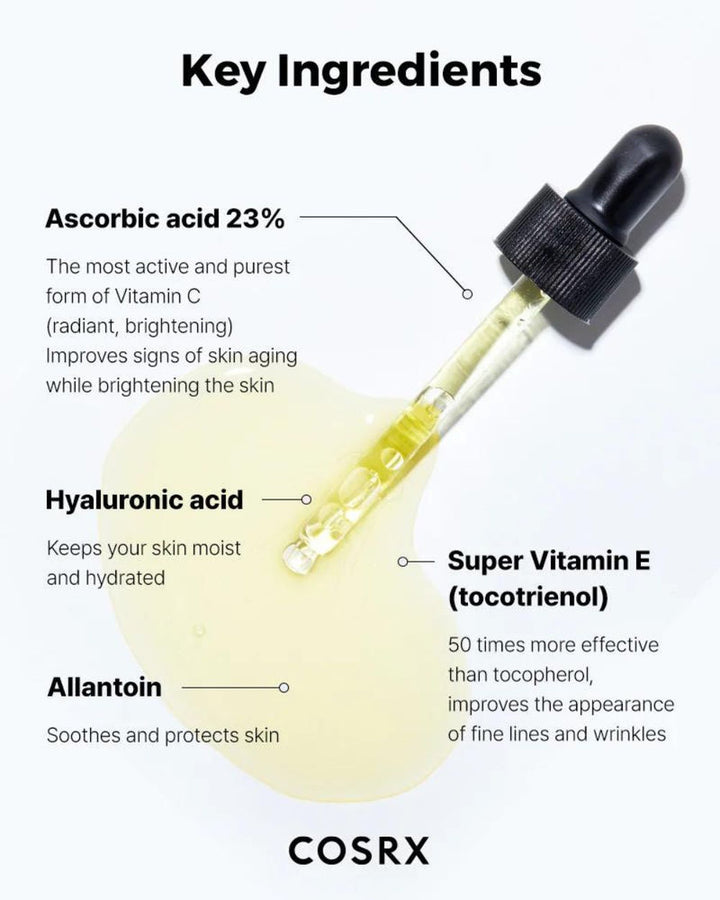 the vitamin c serum key ingredients 