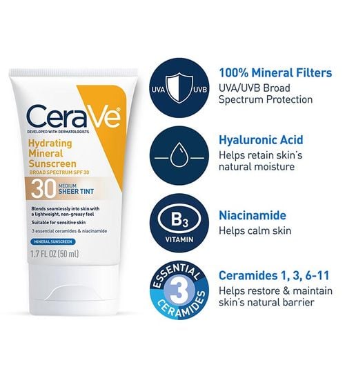 Broad-Spectrum SPF 30 – Shields against UVA & UVB rays