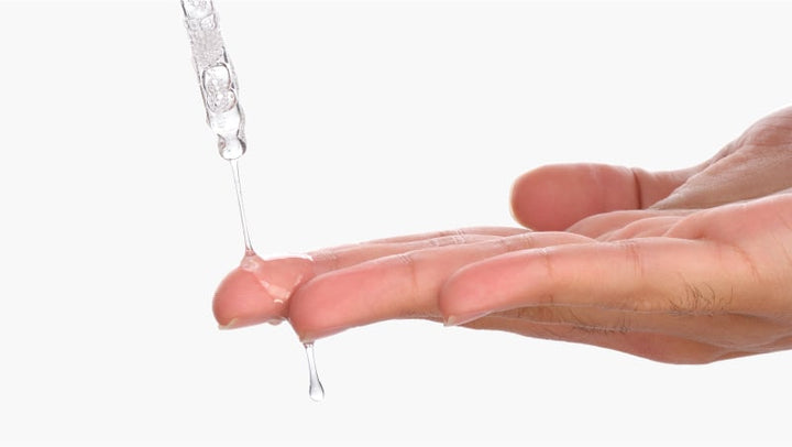 ordinary serum on hand view 