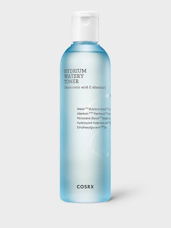 COSRX Hydrium Watery Toner bottle front view hydrating face toner PAKISTAN