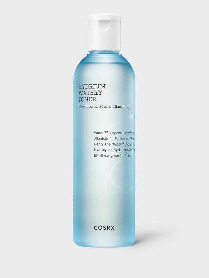 COSRX Hydrium Watery Toner bottle front view hydrating face toner PAKISTAN