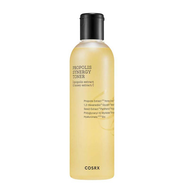COSRX Propolis Synergy Toner bottle front view hydrating brightening toner
