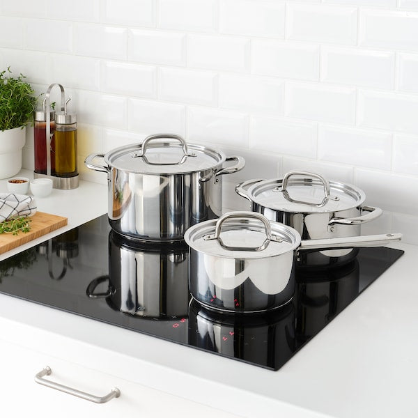 IKEA 365+ stainless steel 6-piece cookware set