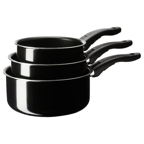 Durable non-stick saucepan set by IKEA – ideal for daily cooking