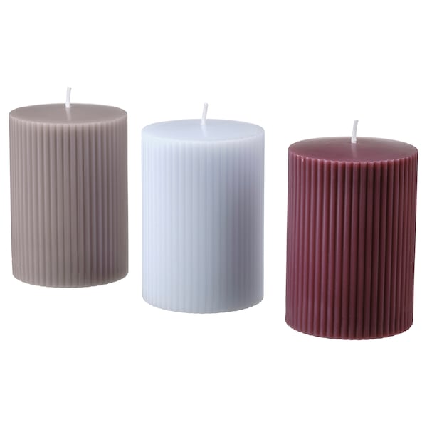 KOPPARLÖNN Scented Block Candle Mix Color 30 Pack